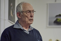 Leif viste billeder fra langt medlemsskab